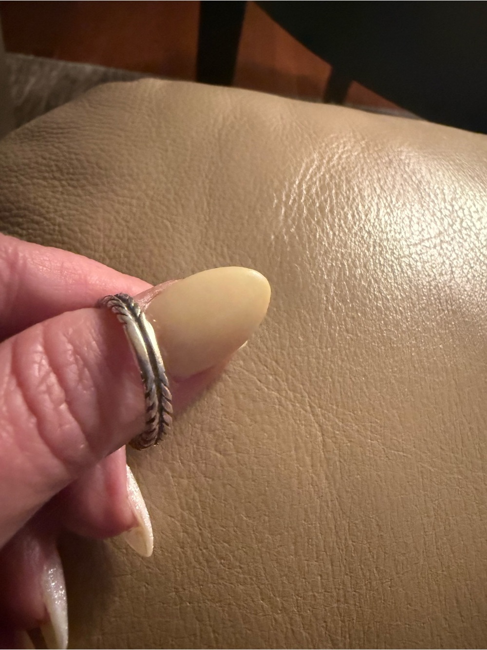 David Yurman CHATELAINE® RING in Sterling Silver with Amethyst and DiamondSize8 - Picture 5 of 7
